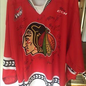 Team-Signed Portland Winterhawks Jersey